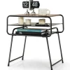 Tangkula End Table, 3-Tier Side Table
