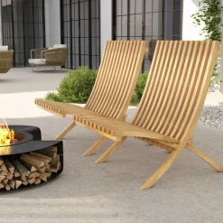 Tangkula Folding Patio Chair