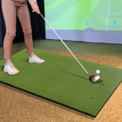 Tangkula Golf Hitting Mat, Artificial Turf Mat for Indoor/Outdoor Golf Practice