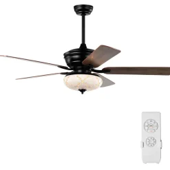 Tangkula 52-Inch Ceiling Fan with Remote Control