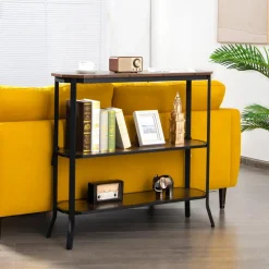 Tangkula Industrial Console Table