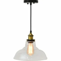 Tangkula Industrial Vintage Style 1-Light Pendant Light