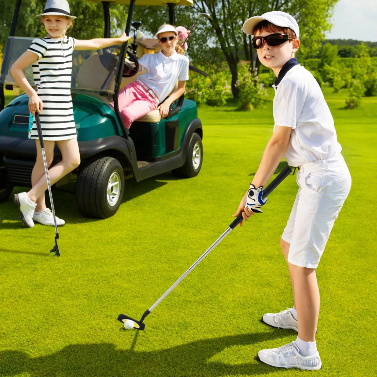 Tangkula Junior Mallet Putter for Kids