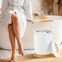 Tangkula 20L Towel Warmer Bucket, Portable Towel Warmer
