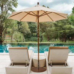 Tangkula 59LBS Patio Umbrella Base