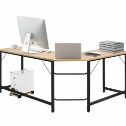 Tangkula L-Shaped Corner Computer Desk