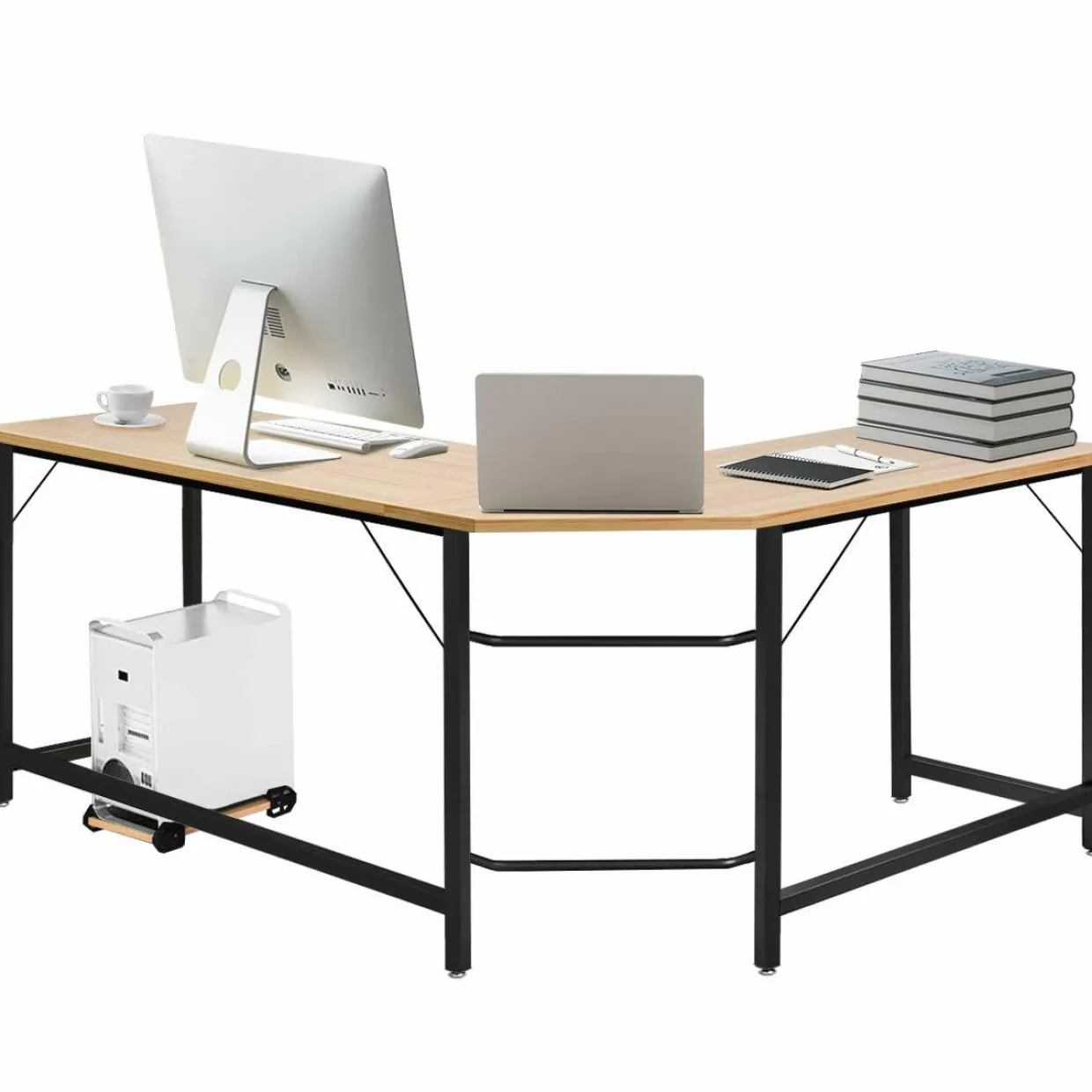 Tangkula L-Shaped Corner Computer Desk