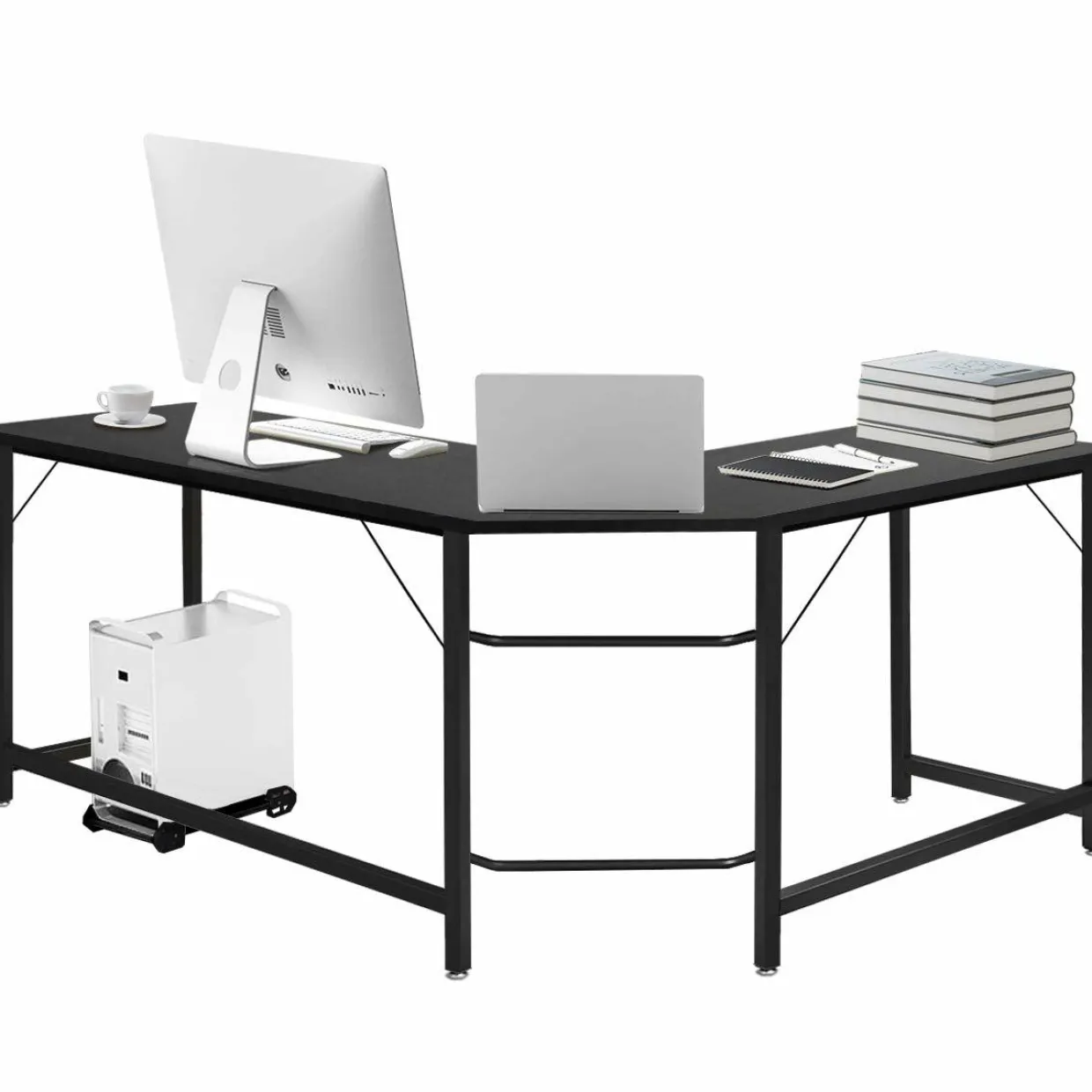 Tangkula L-Shaped Corner Computer Desk