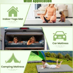 Tangkula Memory Foam Sleeping Pad 74