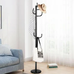 Tangkula Metal Coat Rack Hat Stand