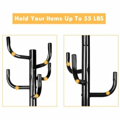 Tangkula Metal Coat Rack Hat Stand