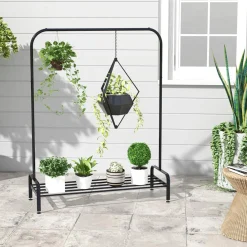 Tangkula Metal Garment Rack, 44