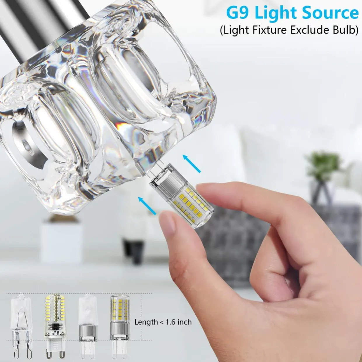 Tangkula Modern Bathroom Vanity Light