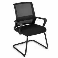 Tangkula Office Guest Chair with Lumbar Support