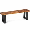 Tangkula Outdoor Bench 2 Person