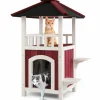 Tangkula Outdoor Cat House
