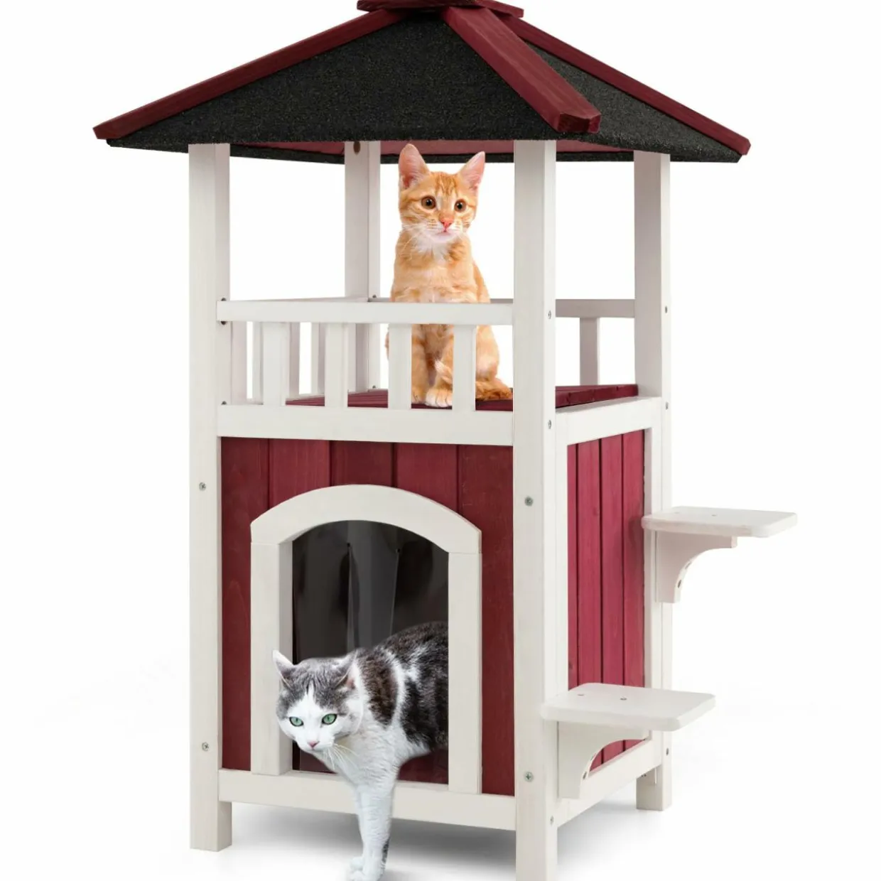 Tangkula Outdoor Cat House