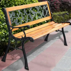 Tangkula Outdoor Garden Bench Park Bench