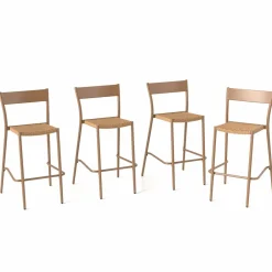 Tangkula Patio Barstools Set of 2/4