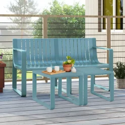 Tangkula Patio Loveseat