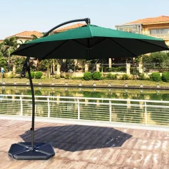 Tangkula 4PCS Cantilever Offset Patio Umbrella Base Weight Stand