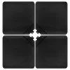 Tangkula 4Pcs 13L 220 lbs Cantilever Offset Patio Umbrella Base