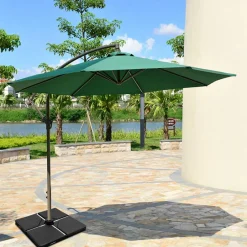 Tangkula 4PCS Patio Cantilever Offset Umbrella Base Weight Stand, 38