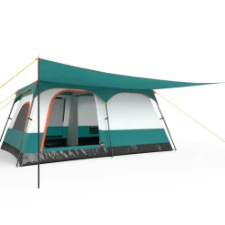 Tangkula 6/8/10-Person Camping Tent with Porch