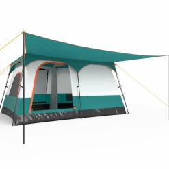Tangkula 6/8/10-Person Camping Tent with Porch