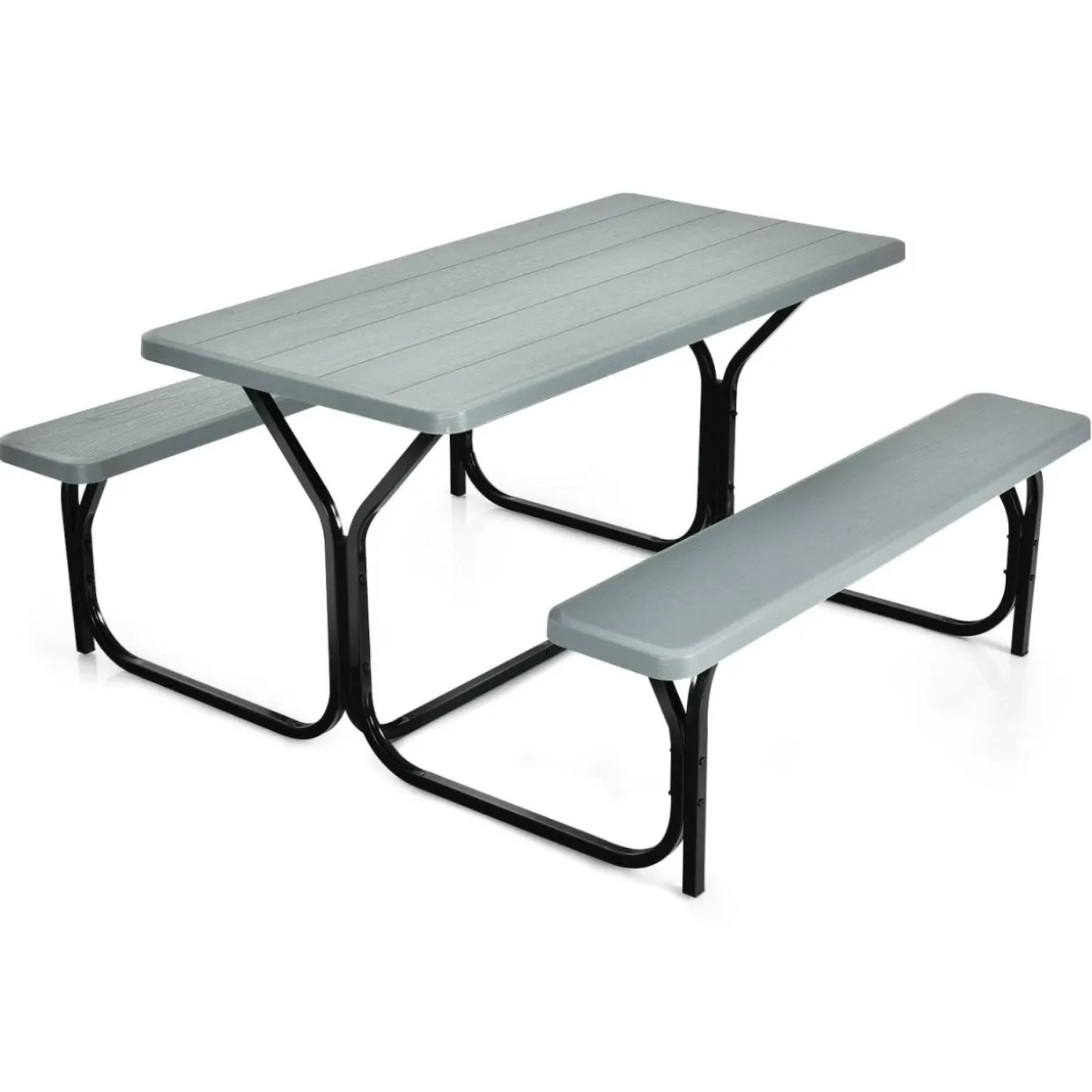 Tangkula Picnic Table Bench Set