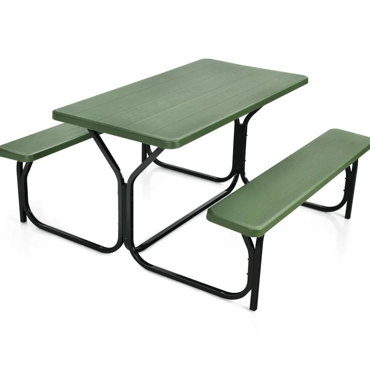 Tangkula Picnic Table Bench Set