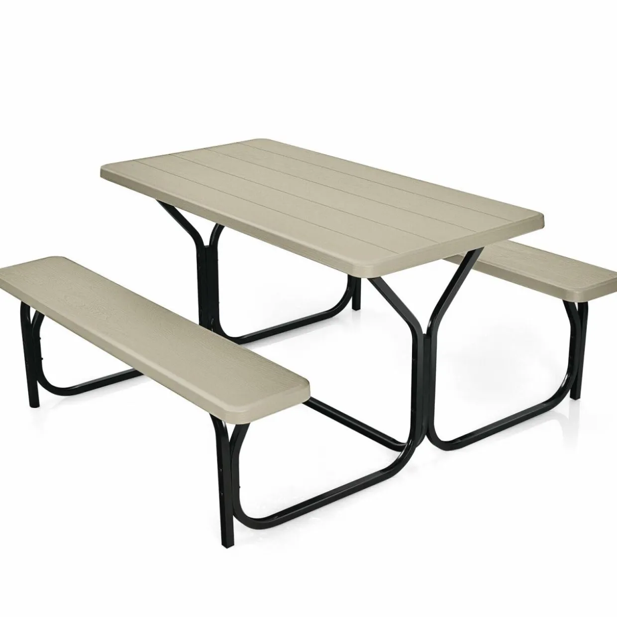 Tangkula Picnic Table Bench Set