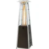 Tangkula Portable Patio Heater, 9500 BTU Outdoor Tabletop Heater with Stainless Steel Burner