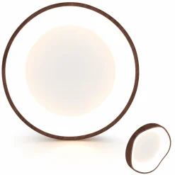 Tangkula Round LED Flush Mount Ceiling Light
