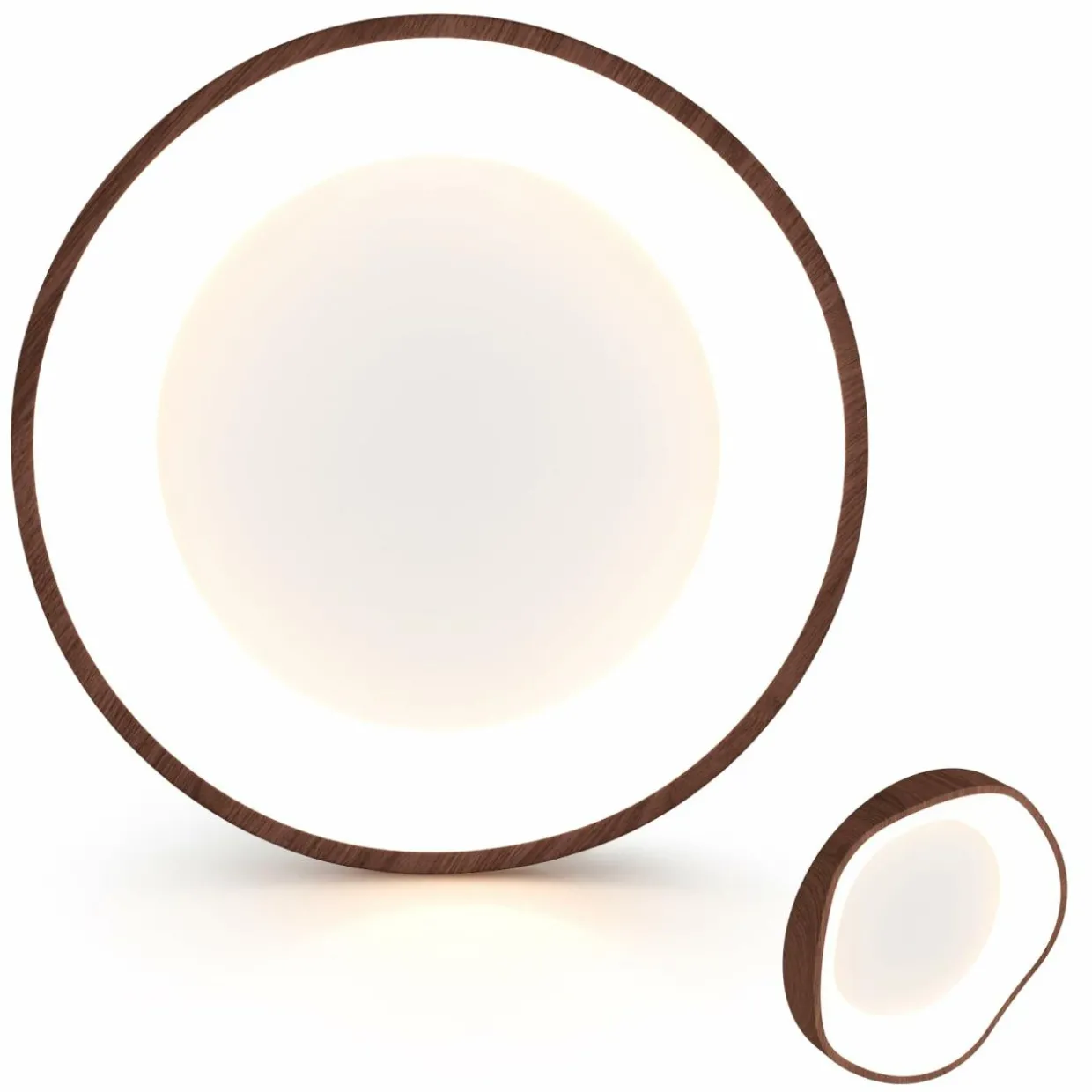 Tangkula Round LED Flush Mount Ceiling Light