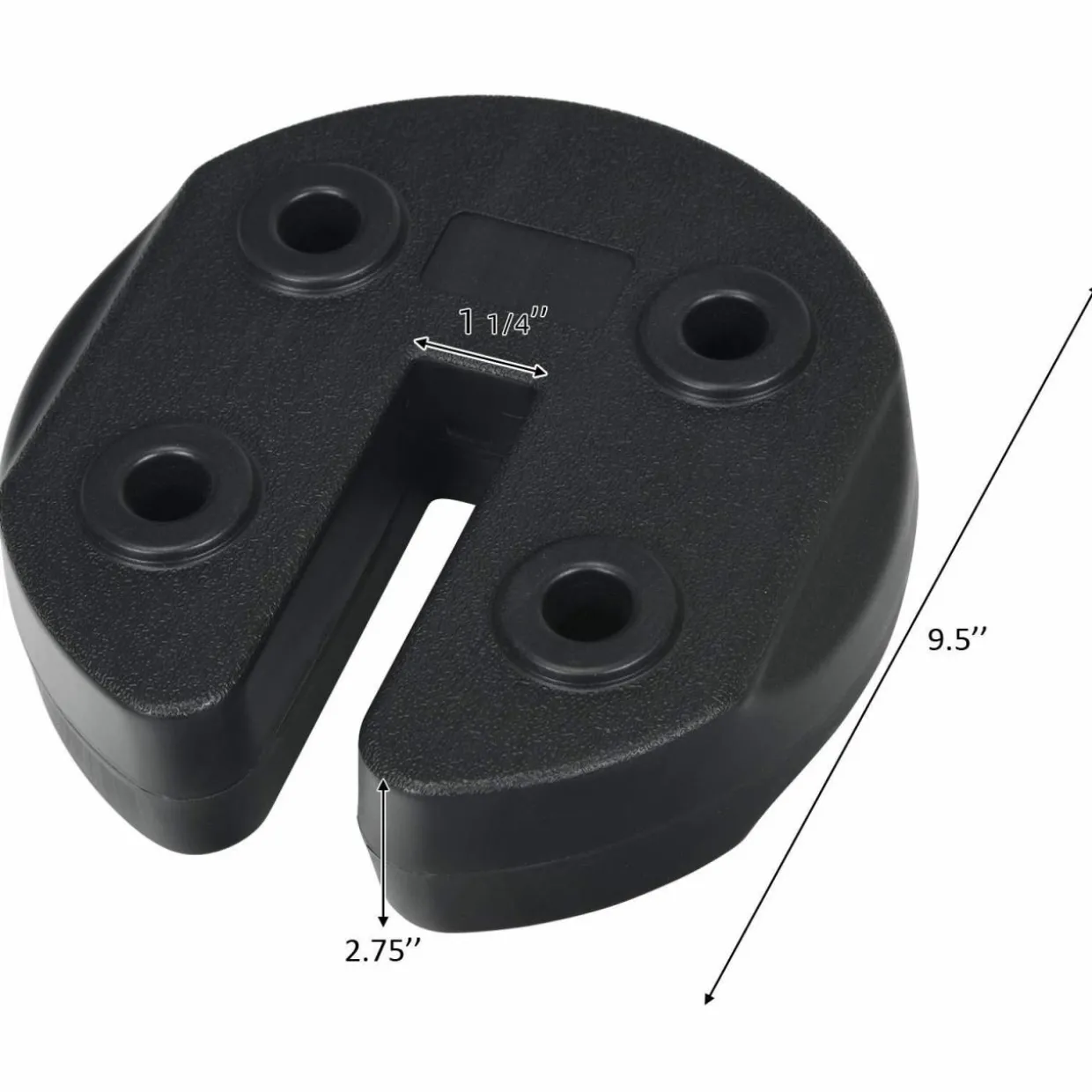 Tangkula Set of 4/6/8 Canopy Weights, 30lbs Weight Plate Kit with No-Pinch Design for Easy Installation and Removal