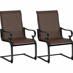 Tangkula Set of 2/4 Patio Chairs