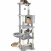 Tangkula Tall Cat Tree, 69 Inch Multi-Level Cat Tower with Sisal Scratching Post, Private Condo