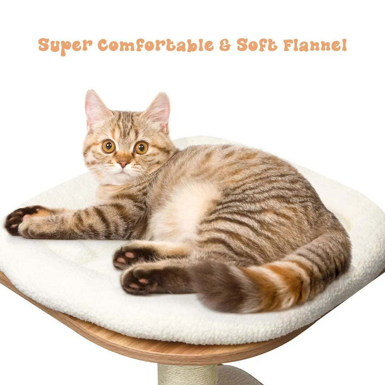 Tangkula Tall Cat Tree, 69-Inch Modern Cat Tower with Sisal Rope Scratching Posts