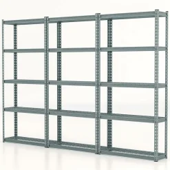 Tangkula 5-Tier Garage Storage Shelves, Heavy Duty Metal Storage Shelving Unit, 35.5