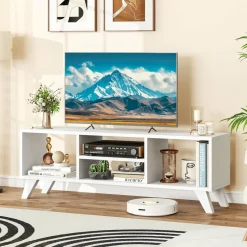 Tangkula TV Stand for 55 Inch TV