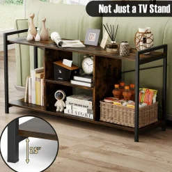 Tangkula TV Stand for 55” TVs