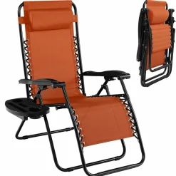 Tangkula Zero Gravity Chair, Folding Patio Lounge Chair Adjustable Outdoor Recliner