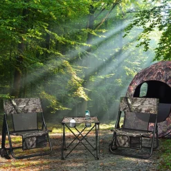 Turkey Hunting Chair, Folding Low-profile Turkey Hunting Seat