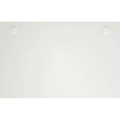 Universal Relevance Table Top Office Relevance Tabletop w/ 2 Cable Management Holes, White