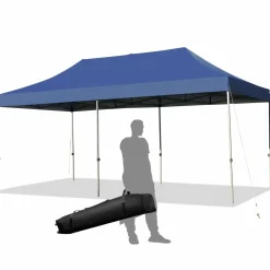 10' x 20' Pop Up Canopy Tent, Easy Set-up Outdoor Tent Commercial Instant Shelter